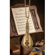 Kretan lyra brass necklace